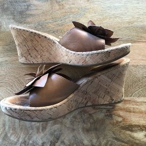 Born wedge sandals